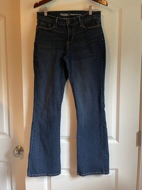 Signature Levi Strauss Modern Boot Cut Jeans in Blue Denim Size 8M